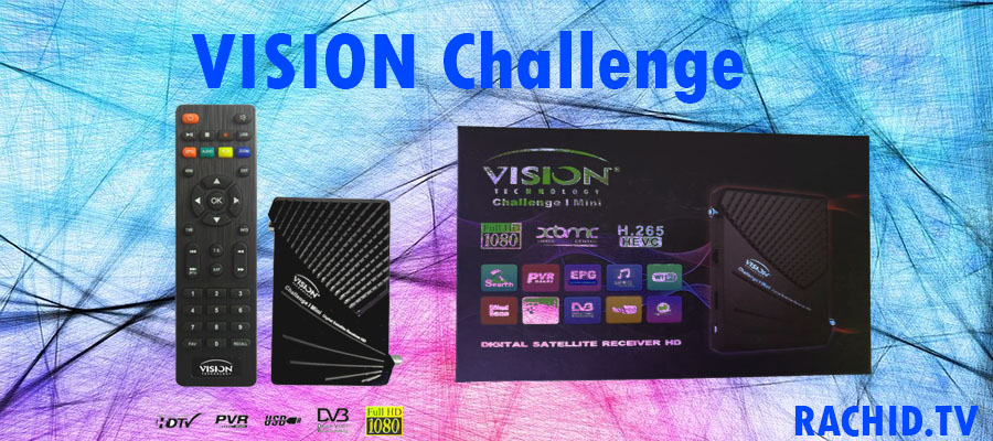 فلاش و قنوات vision challenge mini
